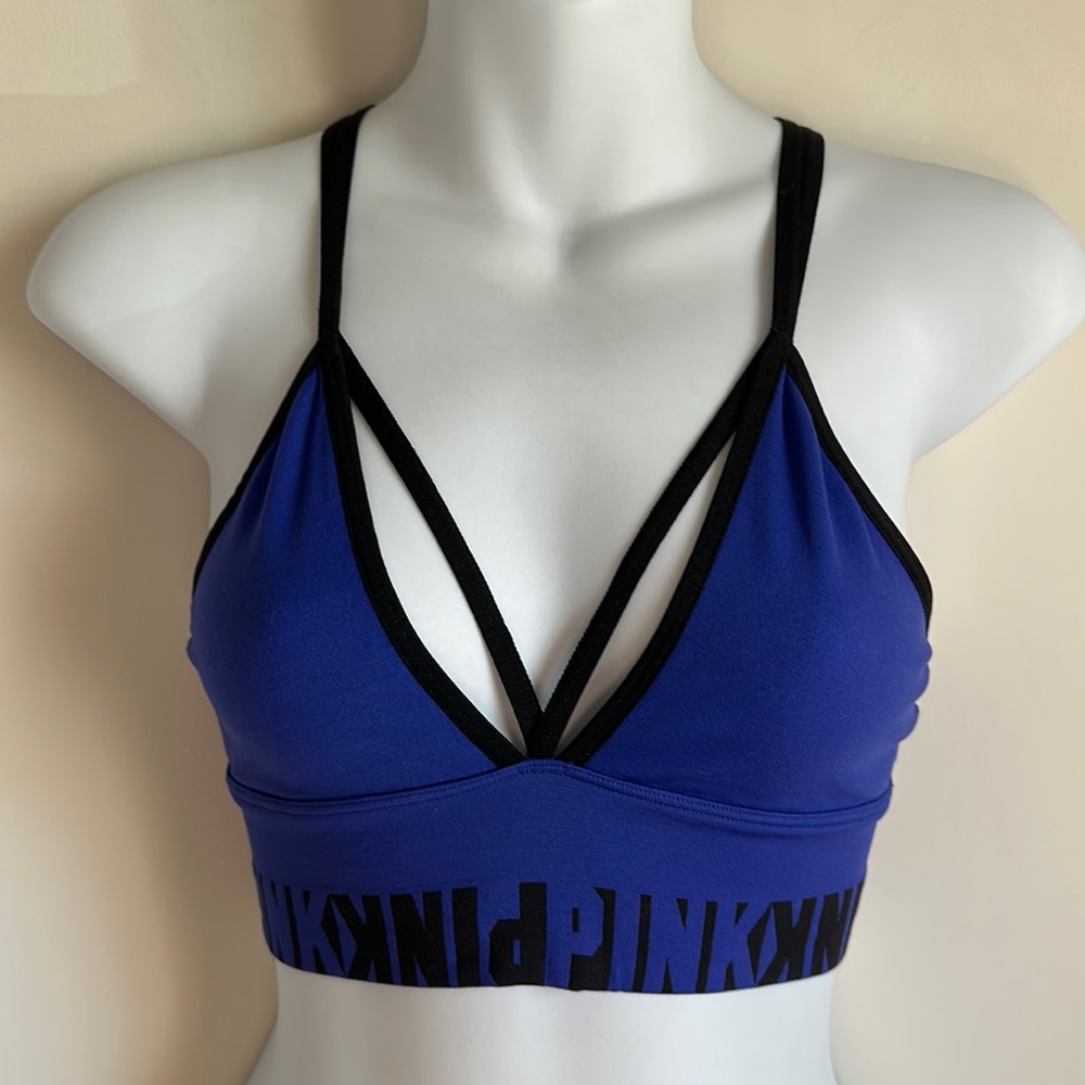 Victoria’s Secret Cool & Comfy Strappy Bralette - Blue